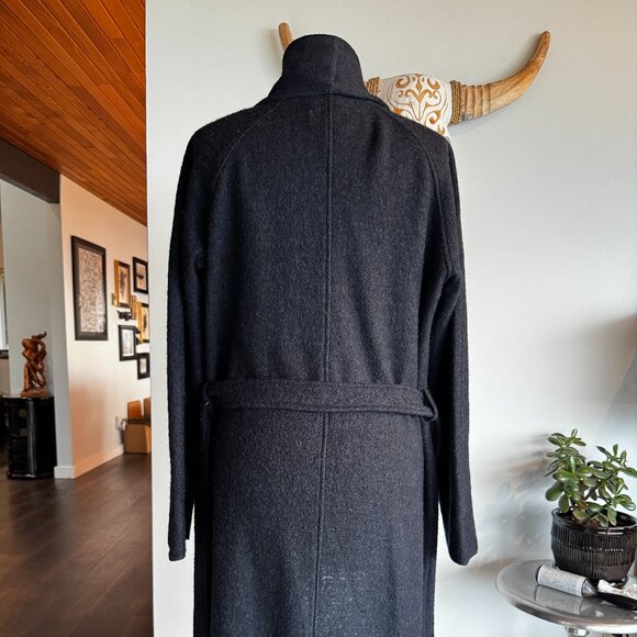 Kenari Wool Duster Sweater - Dark Blue Size 12 - Picture 5 of 9